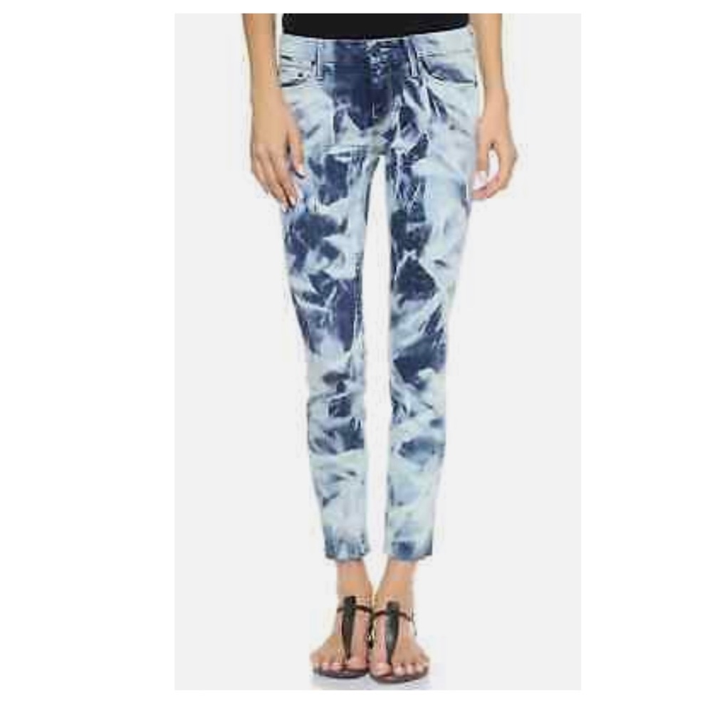 Mother Jeans Ankle Fray Looker Size 25